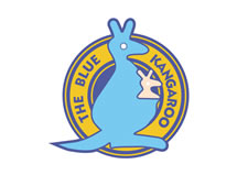 The Blue Kangaroo | Logo Design | Chicago Land IL