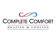Complete Comfort Heating & Cooling | Logo Design | North Aurora IL